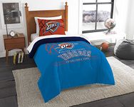 NBA Oklahoma City Thunder Reverse Slam Full/Queen Comforter and 2 Sham Set