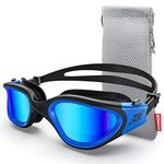 ZIONOR G1 Polarized Mirror Swimming Goggles for Unisex Adult Men Women Anti Fog 100% UV Diving Goggles