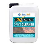 Smartseal Drive Clean Xtreme - Powerful, Fast Acting, Effective, Driveway Cleaner for Block Paving, Natural Stone & Concrete Driveways. Removes Blackspot, Dirt & Green Algae Fast. (5 Litre)