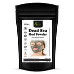 Online Quality Store Dead Sea Mud Powder - 200gm, for Face, Body & Hair | 100% Natural Dead Sea Mud Mask for Face | Face Mask| Dead Sea Mud Revitalizing, Exfoliating Powder Face Pack