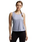Jockey Womens Relaxed Fit Polyester Tank Top with Breathable Mesh MW33_Even Tide_M
