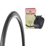 Ralson 700×28C Tyre and Tube Combo | High-Performance Set for Road & Hybrid Bicycles | Tyre & Tube Combo for Bicycle (Size-700 * 28)