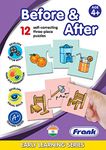 Frank Before & After (36 Pieces) 12 Self-Correcting 3 Pcs Puzzle-Early Learner Educational Jigsaw Puzzles Set with Images for Kids 4 Years and Above - Educational Toys and Games - 10348