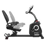 CIRCUIT FITNESS Magnetic Recumbent Exercise Bike with 15 Programs, 300-lb Capacity AMZ-587R, Black