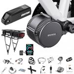 BAFANG BBS01B 250W Mid Drive Kit 36V 48V BBS01 Ebike Conversion Kit With Optional Battery and Display Mountain Bike Electric Bike Conversion Kit Mid Motor Kit for 68mm-73mm Bottom Bracket