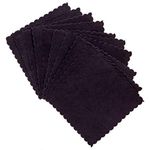 Gold Label Detailing Microfiber Suede Cloth for Ceramic Coating Application 4" x 4" | Ultra Soft Edgeless Cloth for Use with A Foam Applicator