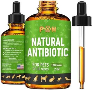 Antibiotics for Cats | Natural Antibiotics for Dogs | Cat Antibiotic | Antibiotics for Dogs | Dietary Supplement Pet Antibiotic | Cat and Dog Vitamins and Supplements | Dog Antibiotic | 2 Oz