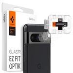 Spigen Camera Lens Screen Protector [GlasTR EZ Fit Optik] Designed for Pixel 8 Pro [Case Friendly] - 2 Pack