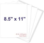 White Cardstock 8.5 x 11, 230gsm Co