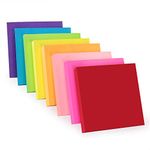 ZCZN 8 Assorted Colour Sticky Notes, 76 x 76 mm,100 Sheets/Pad Self-Sticky Notes, 8 Pads