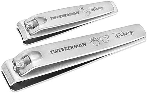 Tweezerman Disney's Mickey Mouse & Minnie Mouse Ear-esistible Combo Set with Fingernail and Toenail Clippers