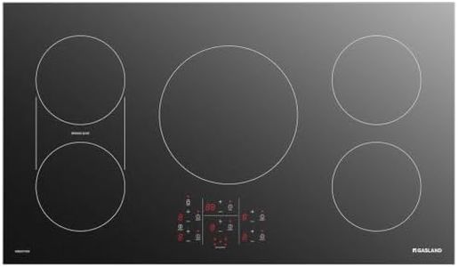 GASLAND 36 Inch Induction Cooktop, 5 Burner with Bridge Element, 220V