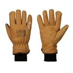 Superior Glove Endura Insulated Winter Leather Work Gloves for Men & Women with Thinsulate Liner – 378GOBDTK X-Large (Pack of 1 Pair)