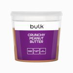 Bulk Natural Roasted Peanut Butter Tub, Crunchy, 1 kg, Packaging May Vary