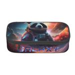 ERRKEWEND Galaxy Graphic Pencil Case Bag for Kid, Durable Soft Pencil Pen Pouch with Multifunction Aesthetic Stationery Supplies Office