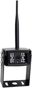 Elinz Wireless Reversing Reverse Rearview Camera Cam Heavy Duty Digital 120° CCD 800TVL 18 IR LEDs Night Vision Built-in Mic 12V 24V Truck Caravan, Easy to Install, IP69K, 2 Years Warranty