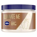 Vaseline Illuminate Me Shea Butter Whipped Body Butter for Melanin Rich Skin Provides 24 Hour Moisturization for Dry Skin 325mL