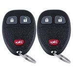 Keyless Entry Remote Fob fits Chevy Silverado Avalanche Equinox Express Traverse/GMC Acadia Savana Sierra/Pontiac Torrent/Saturn Vue FCCID:15913420,OUC60270,OUC60221,Set of 2