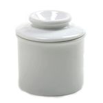 Norpro White Butter Keeper, Porcelain, 1 LB (291A)