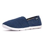 Pro by Khadim's Canvas PVC DIP Sole Solid Navy Casual Casual Shoe for Women - Size 5