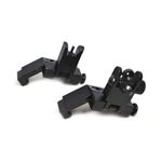 Noga Ar 15 Ar15 Front and Rear Flip up 45 Degree Rapid Transition Buis Backup Iron Sight