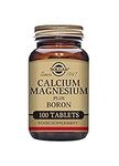 Solgar Calcium Magnesium Plus Boron Tablets - Pack of 100 - Bone Support - Supports Restfulness, Energy Release and a Balanced Mind - Vegan, Gluten Free and Kosher