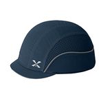 Safety Bump Cap, Baseball Hat Style, Comfortable Head Protection Lightweight Safety Hard hat(Navy Blue,Micro Brim)