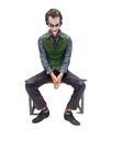 Iconic Keychains Joker Action Figure Model Statue, DC Heath Ledger Character, 23 cm