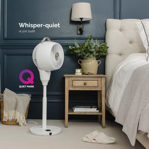 Meaco MeacoFan 1056P Pedestal Air Circulator – Quiet Oscillating Fan with Remote