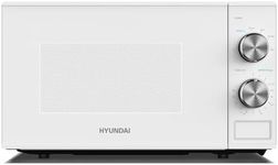 Hyundai 800W 20L White Solo Microwa