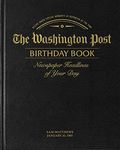 Signature gifts - Personalised Birthday Newspaper Book with Headlines of Your Special Day - News from Day of Birth - Free Gold Foil Embossing - Many Titles Available (The Washington Post Birthday Edition)