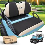 10L0L Golf Buggy Seat Cover, Easy Install Breathable and Scratch Resistant Golf Cart Seat Cover, Sweatproof Washable Golf Buggy Seat Protector for Club Car Precedent & Yamaha