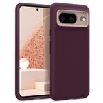 CASEOLOGY by Spigen Nano Pop Back Cover Case Compatible with Google Pixel 8, [Two Tone Colour], Google Pixel 8 Case with Military Grade Drop Protection (TPU and PC | Burgundy Bean)