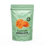 Grocery Farm's Turkish Apricots 200gm | Juicy and Delicious Apricots| Naturally Sourced | Rich in Vitamins | Premium Khumani | No Added Preservatives