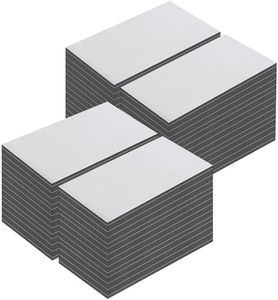 LLPT Self Adhesive Business Card Magnets 200 Packs Easy Peel Stick Promotion Small Magnetic Sheet for Business Marketing Card Teaching Schedule Photo Wall(BCM200)