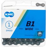 KMC B1 Wide Single Speed Chain, 112 Link, Black