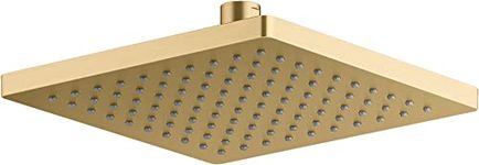 Kohler 26148-G-2MB Honesty Rain Shower Head, Vibrant Brushed Moderne Brass