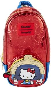 Loungefly Stationery Sanrio Hello Kitty 50th Anniversary Classic Mini Backpack Pencil Case