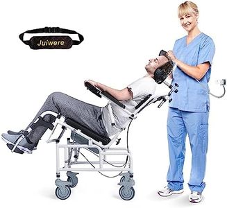 Shower Chair with Soft Seat Cushion, Reclining Shower Chair, Transport Chair Medical Shower Chair, Toilet Chair 300lbs Weight Capacity