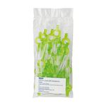 Curaprox Prime CPS 011 Green - Premium Interdental Brushes - Interdental Flosser - 25 Brushes & 25 Small Handles - Interdental Flossers Pack