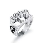 Valily Men's Knuckle Ring Stainless