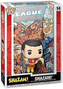 Funko Pop! Comic Cover: DC - Shazam - Figurine en Vinyle à Collectionner - Idée de Cadeau - Produits Officiels - Jouets pour Les Enfants et Adultes - Modèle de Figurine pour Les Collectionneurs