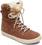 Roxy Women's Anderson Lace-up Boots Ankle, Brown (Brown BRN), 9 UK, Brown Brown BRN, 11 US