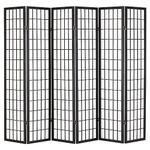 Hartleys Japanese Style Folding Wooden Room Divider - Choice of Size