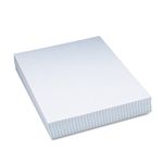 Pacon 2411 Composition Paper, 1/4-Inch Quadrille, 16 lbs, 8-1/2 x 11, White, 500 Sheets/Pack