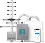 Cell Phone Signal Booster for All Carriers on Band 5/12/13/17 | Up to 4,500 Sq Ft | Boost 5G 4G& LTE Signal for Verizon, AT&T, T-Mobile & More | FCC Approved