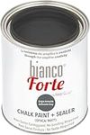 Bianco Forte - Anthracite Grey - (1L) All-in-One Chalk Paint & Sealer: Most Durable Furniture, Cabinet, Wall & Door Paint – Fast Drying, Interior/Exterior, Matte Finish, Easy Application