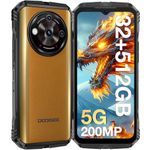 DOOGEE V30 PRO Rugged Smartphone 5G, 32GB RAM +512GB ROM(2TB TF), Dimensity 7050 Octa Core, 10800mAh, IP68/69K Waterproof Dual Sim Mobile Phones, 200MP Main Camera Rugged Phone/WiFi6/NFC - Khaki