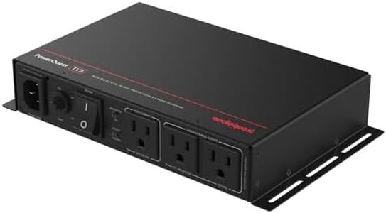 AudioQuest PowerQuest TV3 3-Outlet Non-Sacrificial Surge Protector for Wall-Mounted TVs