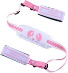 UrbanMover Ski Strap and Pole Carriers Pink Panda for Men Women Kids Adjustable Shoulder Sling with Padded Holder Downhill Skiing Gear Backcountry Ski Accessories